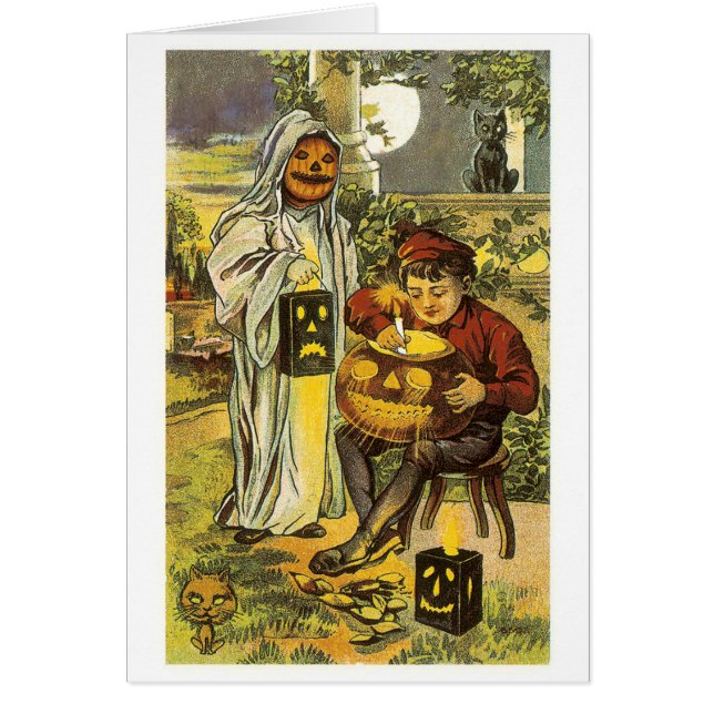 Oude halloween, Jack-o'-lantaarn (Voorkant)