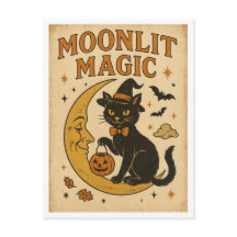 Oude Halloween maanlicht magie