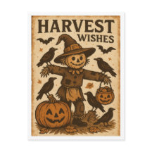 Oude Halloween Oogst Wensen