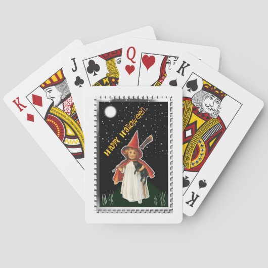 Oude Halloween Pokerkaarten (Achterkant)
