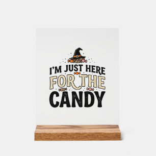 Oude Halloween Snoep Heksenhoed Shirt Ontwerp_1 Acryl Bord