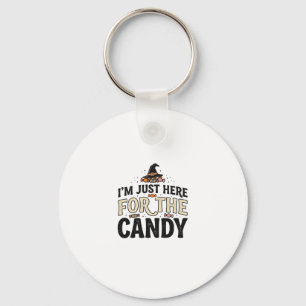 Oude Halloween Snoep Heksenhoed Shirt Ontwerp_1 Sleutelhanger