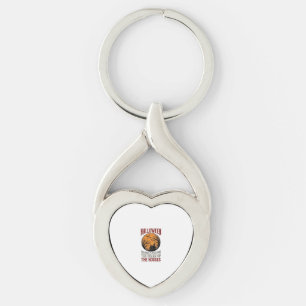 Oude Halloween Spoken Huis Maan Shirt Ontwerp_ Sleutelhanger