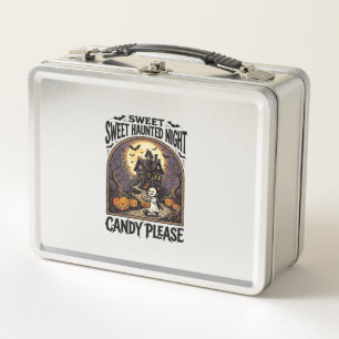 Oude Halloween T-shirt Candy Night Spoken Huis_