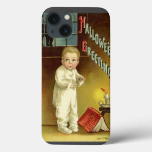 Oude Halloween van Ellen Clapsaddle, Griezelsprook iPhone 13 Hoesje