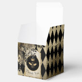 Oude Harlekijn Koningin Bee Dank je Bedankdoosjes (Geopend)