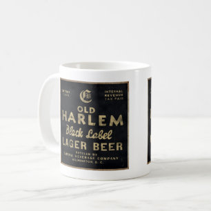 Oude Harlem Lager Bier vintage advertentie Koffiemok
