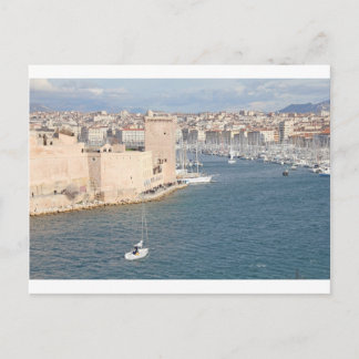 Oude haven van Marseille Briefkaart