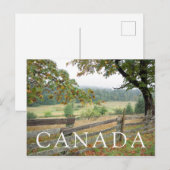 Oude hek op een Boerderij Briefkaart (Voorkant / Achterkant)