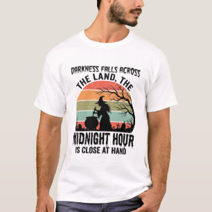 Oude Heks Middernacht Uur Halloween Ontwerp_1 T-shirt