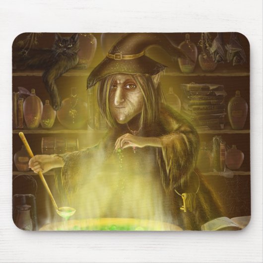 Oude heks muismat (Voorkant)