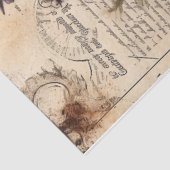 Oude Heksenbrouwsel Ontwerp Serie 12 Tissuepapier (Detail)