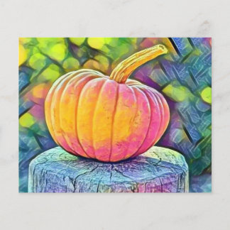 Oude herfst pompoenen herfstkleuren aquarel