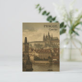 Oude herinneringen aan Praag Europese reis ansicht Briefkaart (Staand voorkant)