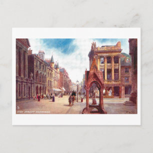 Oude High Street, Inverness, Schotland Briefkaart