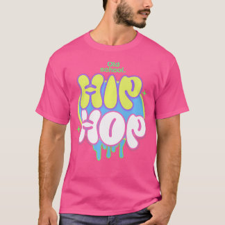 Oude Hip Hop Urban Rap School T-shirt