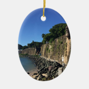 Oude historische San Juan-site Keramisch Ornament