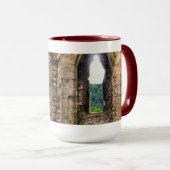 Oude historische sites, Castle Ruins of Britain Mok (Voorkant rechts)