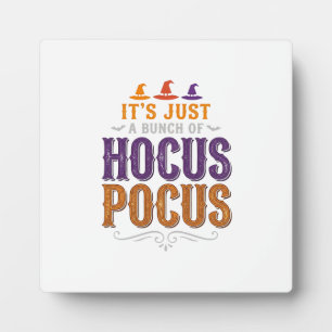 Oude Hocus Pocus Halloween Typografie Ontwerp_1 Fotoplaat