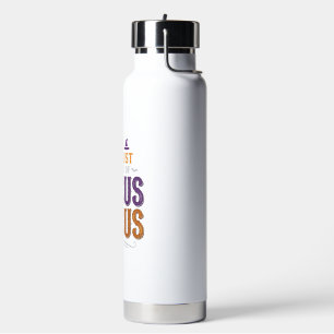 Oude Hocus Pocus Halloween Typografie Ontwerp_1 Waterfles