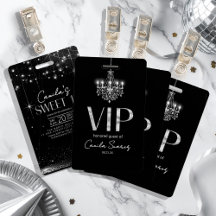 Oude Hollywood B&W Kroonluchter Sweet 16 ID1108