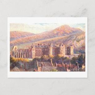 Oude Holyrood Palace in Edinburgh, Schotland,  Briefkaart