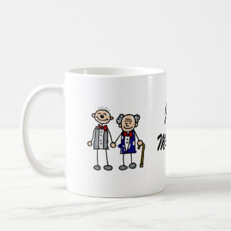 Oude homepaar koffiemok