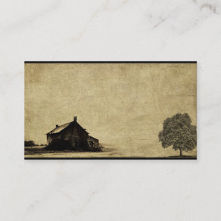 Oude homestead- Prim Biz-kaarten Visitekaartje
