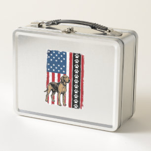Oude Hondenvlag Pootafdruk Patriottisch Shirt Ontw