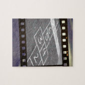 Oude hopscotch game legpuzzel (Horizontaal)