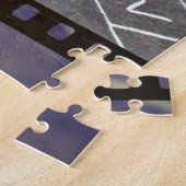 Oude hopscotch game legpuzzel (Zijkant)