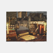 Oude horizons Fleece Blanket (Voorkant (Horizontaal))