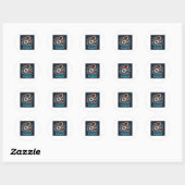 Oude Horror Sticker (Vel)