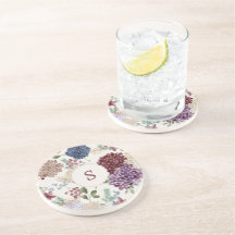 Oude Hortensia Grandmillennial Bloem Monogram