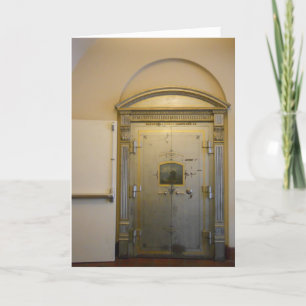 "Oude Hoteldeuren" Verjaardagskaart Kaart