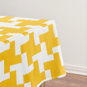 Oude Houndstooth-patroon Tafelkleed (Voorbeeld)