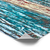 oude houten deur poster (Hoek)