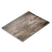 Oude houten planken notitieboek (Linkerzijde)