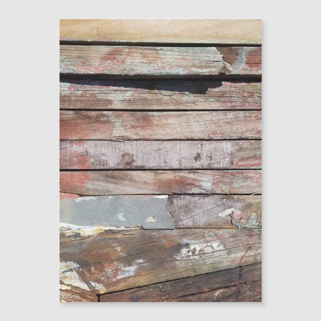 Oude houten rustieke boot houten plank (Voorkant)