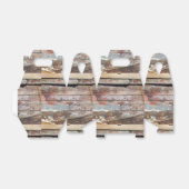 Oude houten rustieke boot houten plank bedankdoosjes (Uitgevouwen)