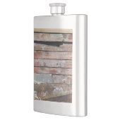 Oude houten rustieke boot houten plank flacon (Links)