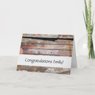 Oude houten rustieke boot houten plank kaart