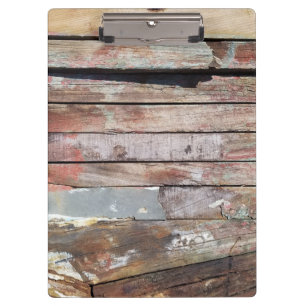 Oude houten rustieke boot houten plank klembord