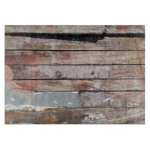 Oude houten rustieke boot houten plank snijplank