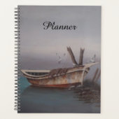 Oude Houten Skiff Planner (Voorkant)