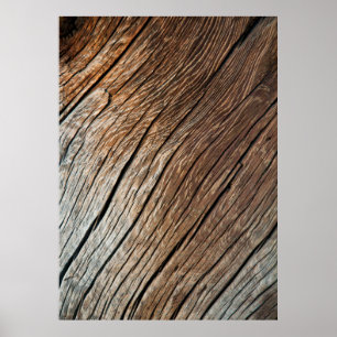 Oude houten textuur, hout, abstract, kunst, ba poster