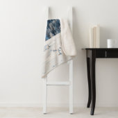 Oude houten textuur of achtergrond met termi sherpa deken (In situ)