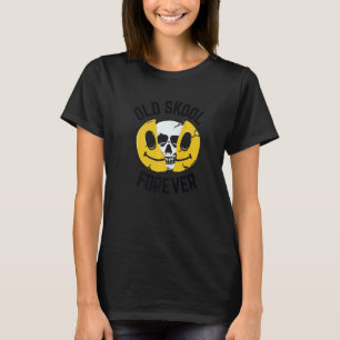 Oude huid Voorbij schedel Gezicht Oorspronkelijke T-shirt