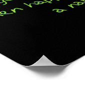 Oude Humor krijgen Poster (Hoek)