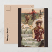 Oude Idaho-ansichtkaart Briefkaart (Voorkant / Achterkant)